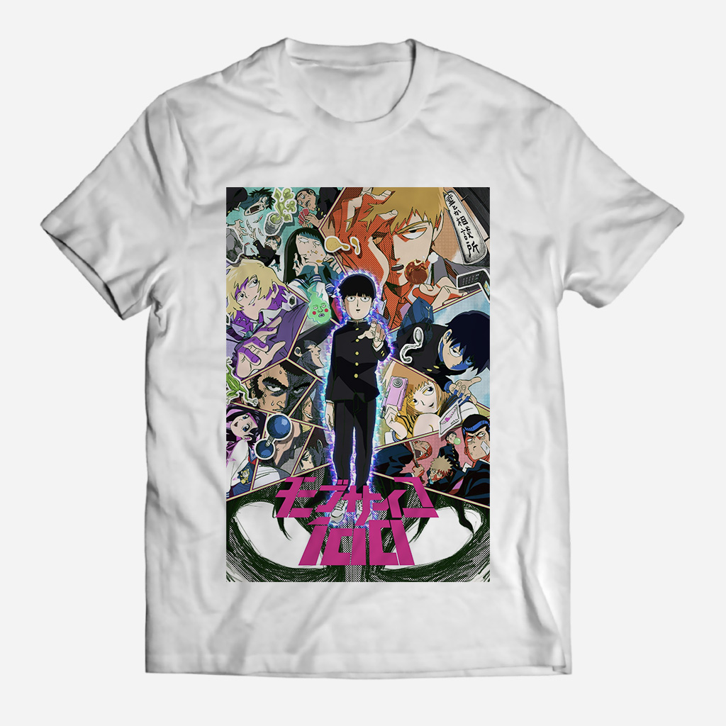 Camiseta Anime Mob Psycho 100 - Regata