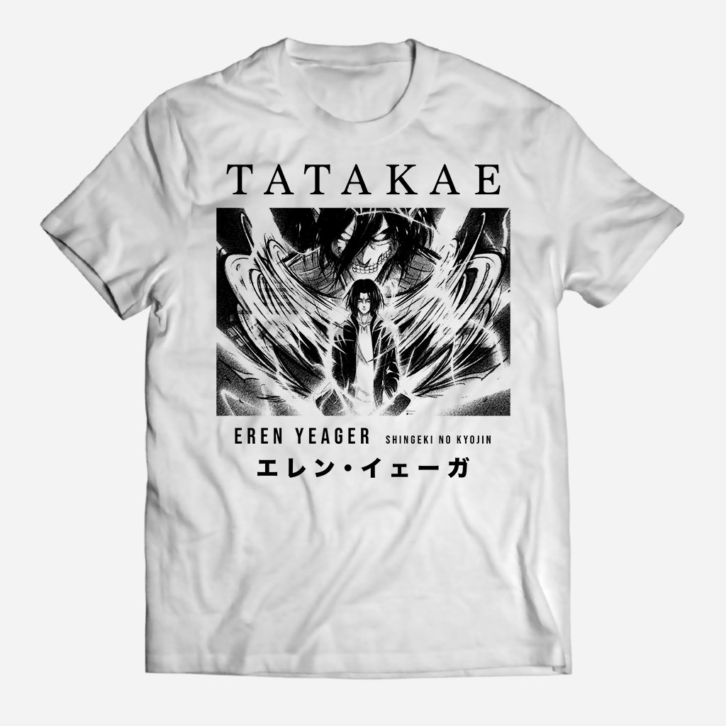 Camisetas anime estampa Attack on Titan - Camisetas anime 30.1